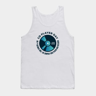 CD Player Day – October 1 Tank Top